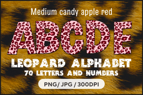 Download Medium Candy Apple Red Leopard Сlipart - Candy Collection